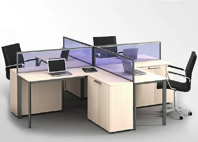 Mẫu Vách Ngăn Bàn Làm Việc Văn Phòng