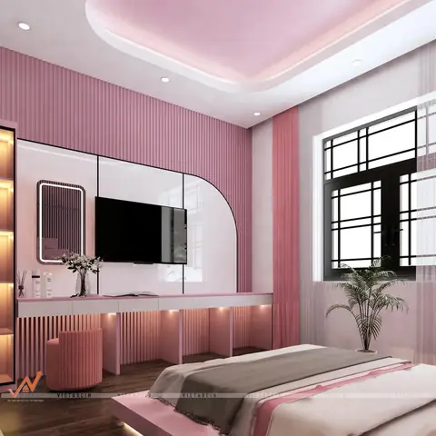 Ý Tưởng Decor Tường Phòng Ngủ Phong Cách Hiện Đại