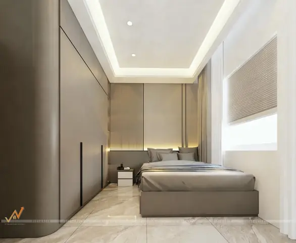 Gợi Ý Mẫu Vách Tường Phòng Ngủ Minimalism