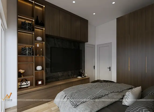 Mẫu Ốp Vách Phòng Ngủ Phong Cách Cổ Điển/tân Cổ Điển