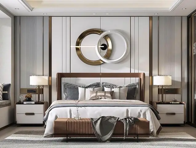 Ý Tưởng Decor Tường Phòng Ngủ Phong Cách Hiện Đại