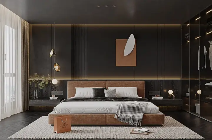 Ý Tưởng Decor Tường Phòng Ngủ Phong Cách Hiện Đại