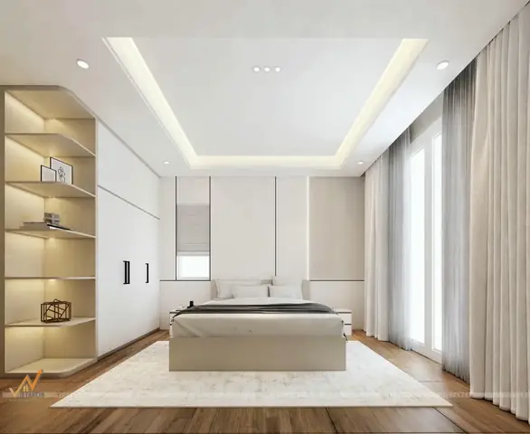 Gợi Ý Mẫu Vách Tường Phòng Ngủ Minimalism