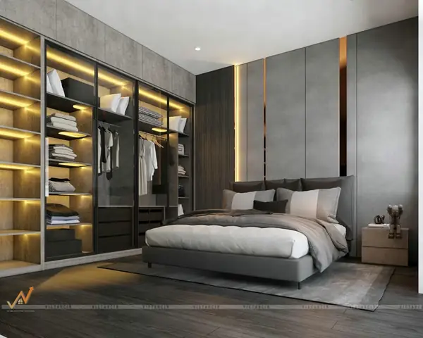 Ốp Toàn Bộ Tường Phòng Ngủ