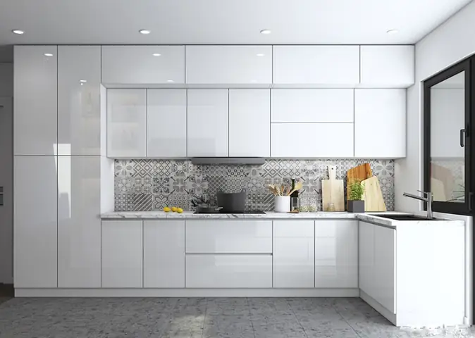 Phân Loại Tủ Bếp Acrylic Theo Chất Liệu Phân Loại Tủ Bếp Acrylic Theo Chất Liệu