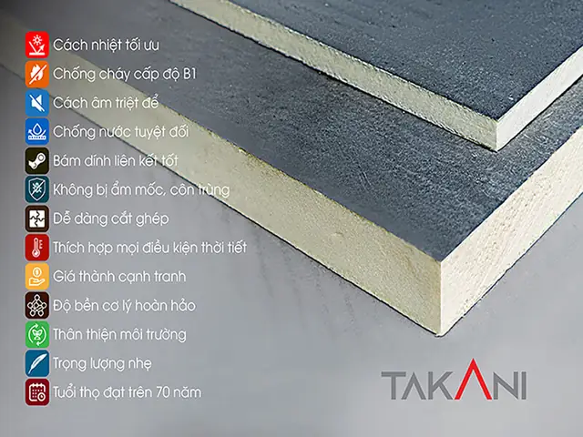 Tấm Cách Nhiệt Takani