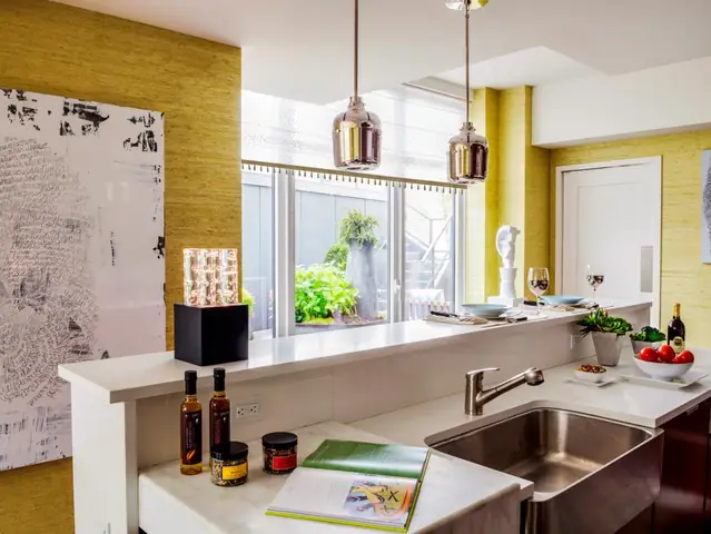 Mặt Bàn Tủ Bếp Bằng Thạch Anh 3 Mặt Bàn Tủ Bếp Bằng Thạch Anh 3