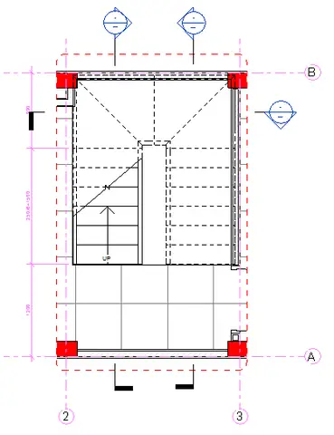 Vẽ Mặt Bằng Cầu Thang