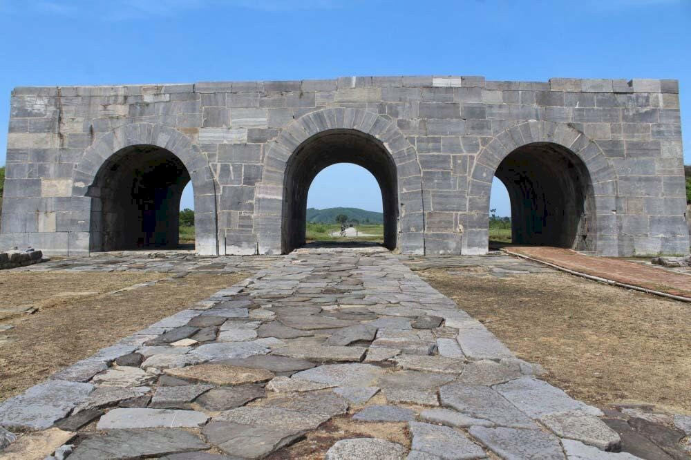 Vị trí địa lý của quần thể di tích Thành Nhà Hồ tại huyện Vĩnh Lộc, Thanh Hóa