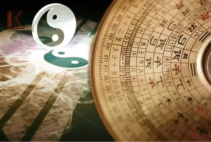 Ảnh La Bàn, Bát Quái, Âm Dương Minh Họa Cho Cung Tài Lộc