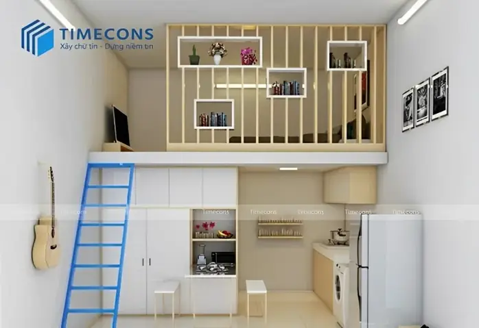 Nhà Ống 2 Tầng Với 200 Triệu Có Gác Lửng