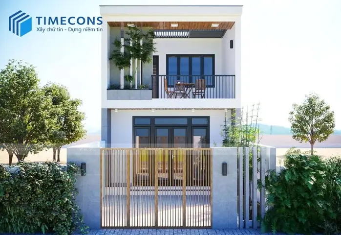 10. Nhà Ống 2 Tầng Với 200 Triệu Có Sân Vườn