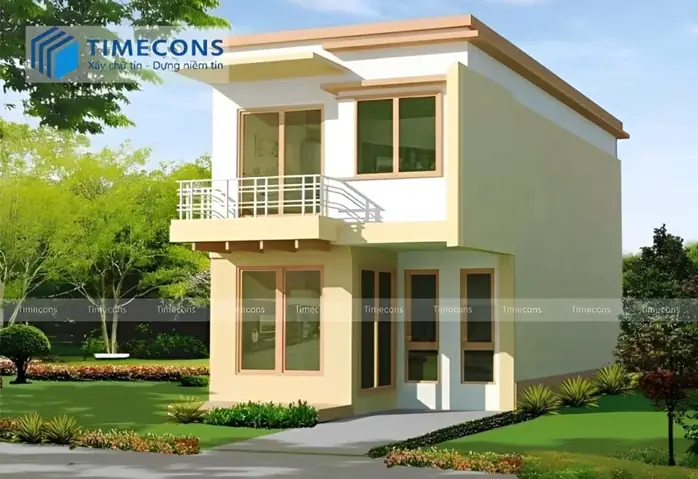 Nhà Ống 2 Tầng Với 200 Triệu Nông Thôn