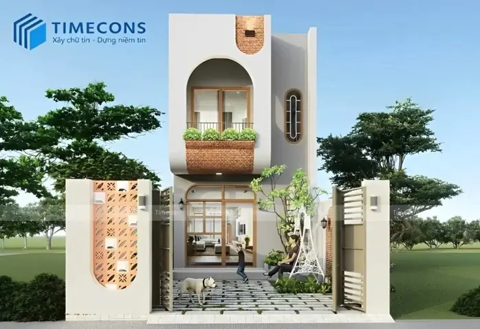 Nhà Ống 2 Tầng Với 200 Triệu Có Gác Lửng