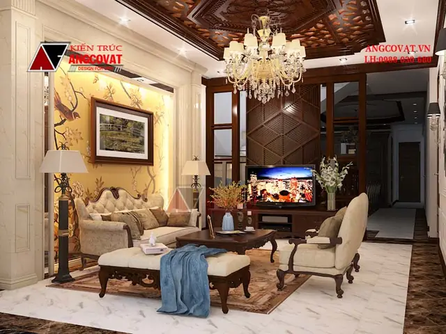 Mẫu 1: Nhà 1 Tầng Phòng Khách Liền Bếp Nhà Phố Bằng Gỗ: Mẫu 1: Nhà 1 Tầng Phòng Khách Liền Bếp Nhà Phố Bằng Gỗ: