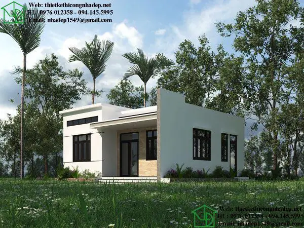 Xây Nhà Cấp 4 Mái Bằng Hiện Đại