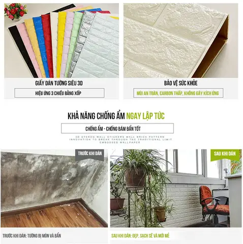 Xốp Dán Tường Trẻ Em