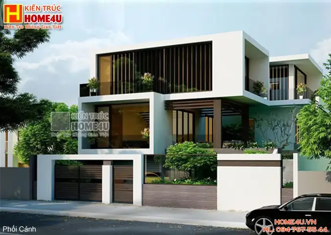 Mẫu Nhà Biệt Thự Nhà Vườn 2 Tầng Đẹp Và Sang Trọng Btm2t36 Mang Phong Cách Của Gia Chủ