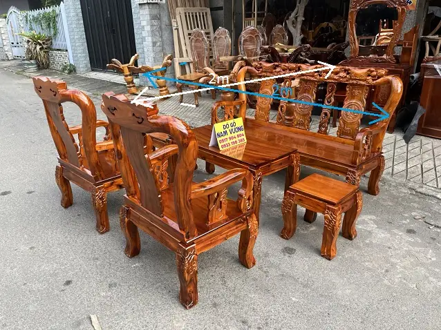 Vì Sao Bộ Bàn Ghế Phòng Gỗ Phòng Khách Nhỏ Luôn Được Ưa Chuộng