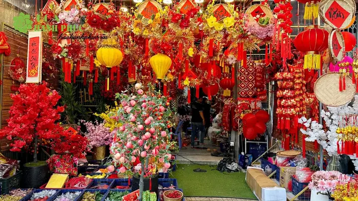 Nơi Cung Cấp Sỉ Đồ Trang Trí Tết Giá Rẻ Tại Tp Hcm - Quận 5