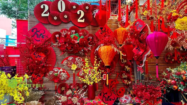 Nơi Cung Cấp Sỉ Đồ Trang Trí Tết Giá Rẻ Tại Tp Hcm - Quận 5