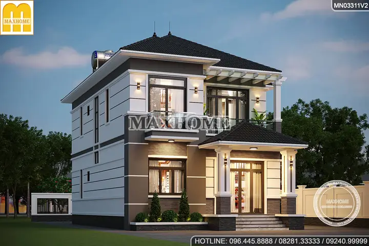 Bản Vẽ Nhà 2 Phòng Ngủ