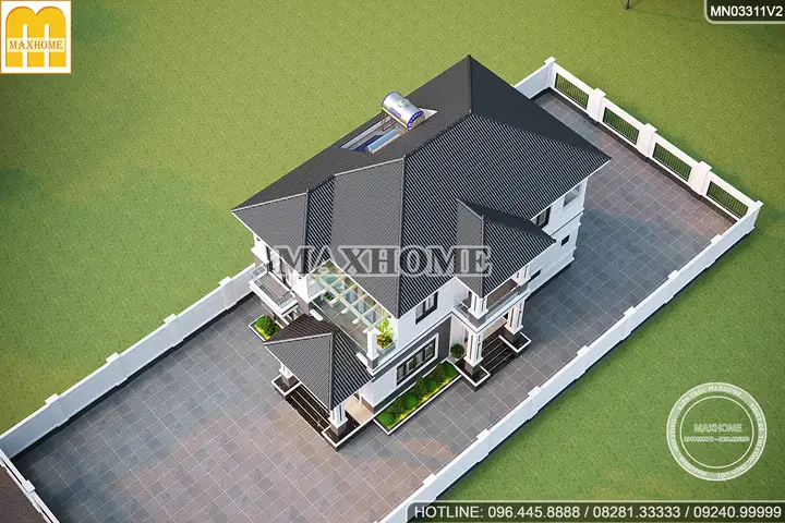 Bản Vẽ Nhà 2 Phòng Ngủ