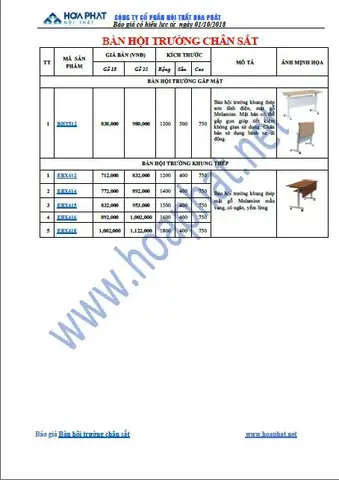 Báo Giá Bàn Ghế Hội Trường Hòa Phát Cập Nhật Mới Nhất Báo Giá Bàn Ghế Hội Trường Hòa Phát Cập Nhật Mới Nhất