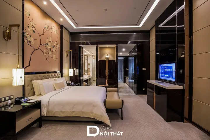 Thi Công Nội Thất Phòng Ngủ Khách Sạn