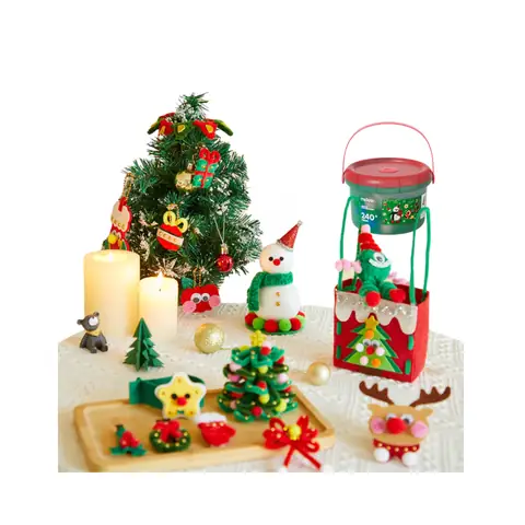 Bộ Trang Trí Cây Thông Mideer Christmas Creative Crafting Bucket 8+