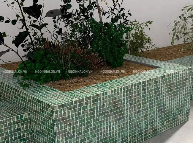 Gạch Trang Trí Bồn Hoa Gạch Trang Trí Bồn Hoa