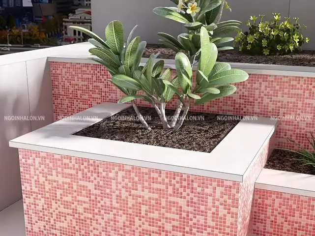 Gạch Trang Trí Bồn Hoa Gạch Trang Trí Bồn Hoa