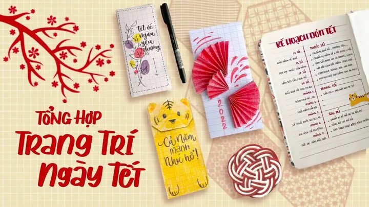 Trang Trí Sổ Calligraphy Bằng Những Vật Liệu Gì?
