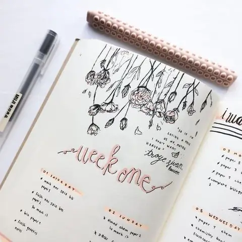 Trang Trí Sổ Calligraphy Bằng Những Vật Liệu Gì?