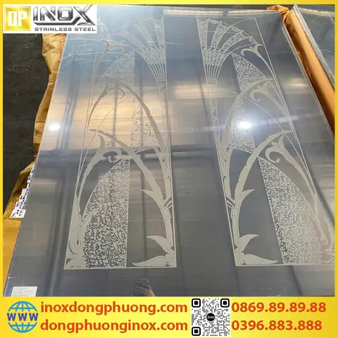 Tấm Inox Hoa Văn Ăn Mòn Họa Tiết Rẻ Quạt – Đông Phương ...