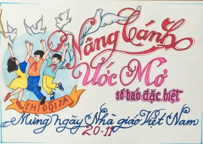 Hướng Dẫn Vẽ Chữ Trang Trí Đẹp Nhất Cho Lớp 7