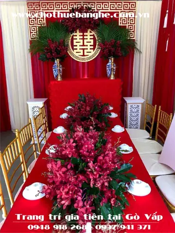 Trang Trí Gia Tiên Kiểu Người Hoa Tại Tphcm