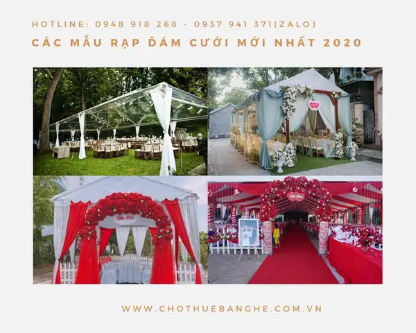 Các Mẫu Rạp Đám Cưới Mới Nhất Năm 2020 Các Mẫu Rạp Đám Cưới Mới Nhất Năm 2020