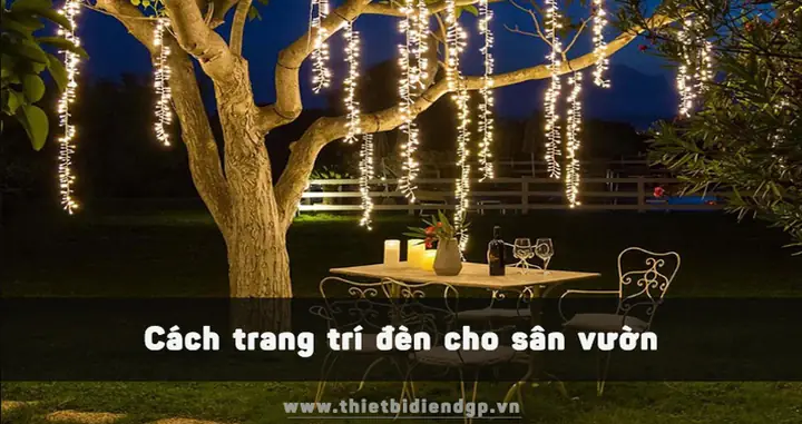 Những Ý Tưởng Trang Trí Đèn Led Dây Ngoài Trời