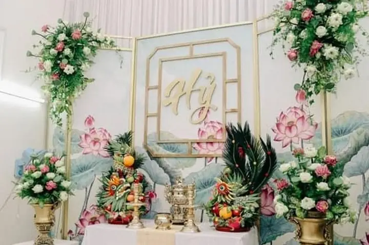 Cách Cắm Hoa Trang Trí Bàn Thờ Ngày Cưới Như Thế Nào?