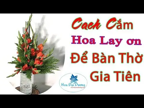 Cách Cắm Hoa Trang Trí Bàn Thờ Ngày Cưới Như Thế Nào?