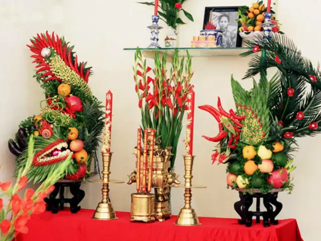 Cách Cắm Hoa Trang Trí Bàn Thờ Ngày Cưới Như Thế Nào?