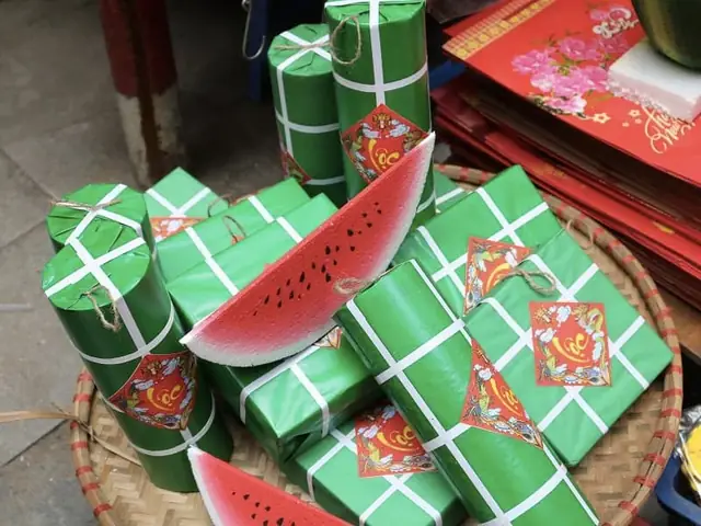 Một Số Mẫu Bánh Chưng, Bánh Tét Bằng Giấy Đẹp