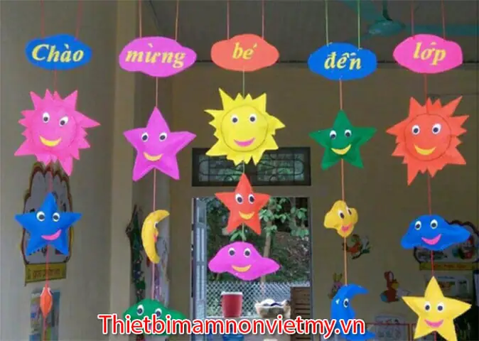 Cách Làm Hoa Trang Trí Lớp Học Mầm Non Như Thế Nào?