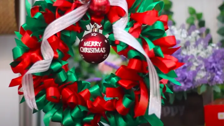 Vòng Nguyệt Quế – Đồ Trang Trí Noel Dễ Làm
