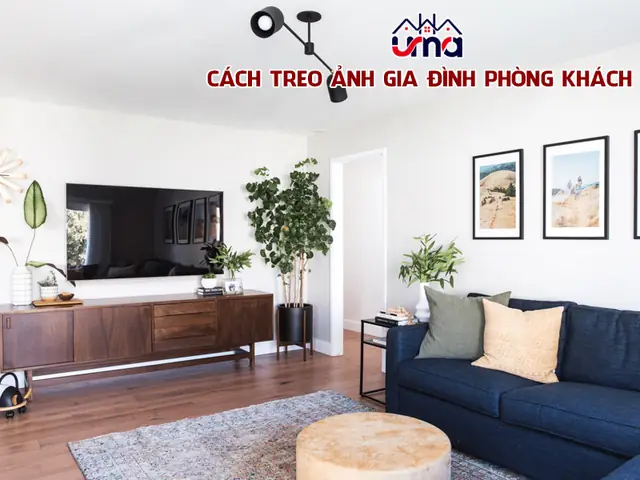 Bật Mí Cách Treo Ảnh Gia Đình Phòng Khách Đúng Với Phong Thủy
