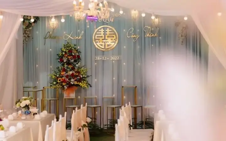 Cách Trang Trí Phòng Khách Đám Cưới Đẹp Sang & Ít Chi Phí.