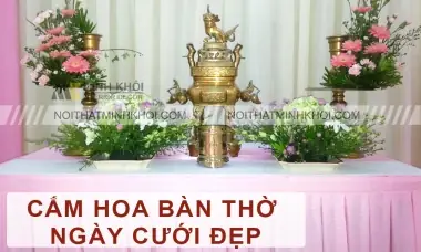 Cách Cắm Hoa Đồng Tiền Để Bàn Thờ Đẹp, Hút Tài Lộc? Cách Cắm Hoa Đồng Tiền Để Bàn Thờ Đẹp, Hút Tài Lộc?