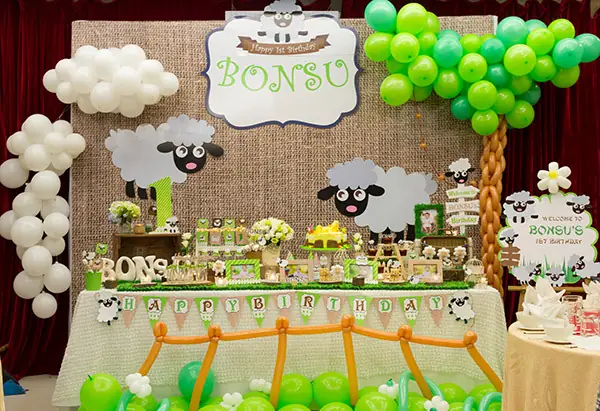 Mách Mẹ Cách Trang Trí Bàn Tiệc Sinh Nhật Cho Bé Yêu