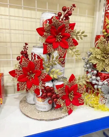 Cách Trang Trí Bia Nước Ngọt Ngày Tết?